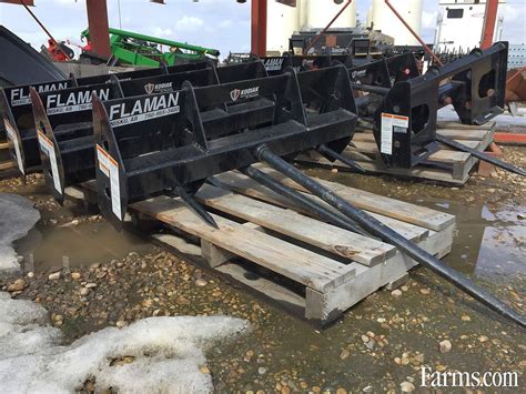 hay and forage skid steer